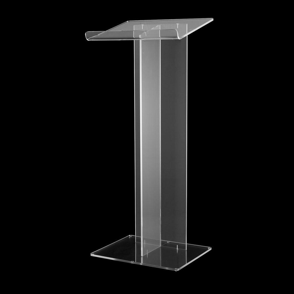 Edwards Acrylic Lectern – Lecterns | Turning Leaf | UK Lectern Specialists